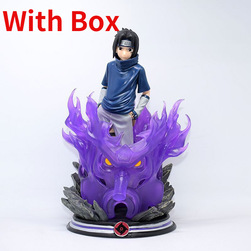 sasuke action figure with holographic susanoo