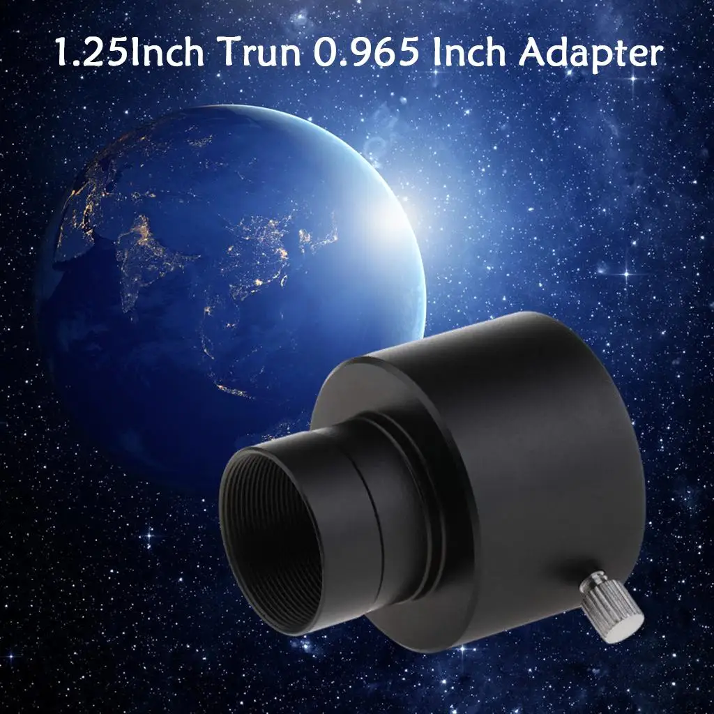 0.965 To 1.25 inch Eyepiece Adapter Telescope Astronomy 24.5mm To 31.7mm Metal