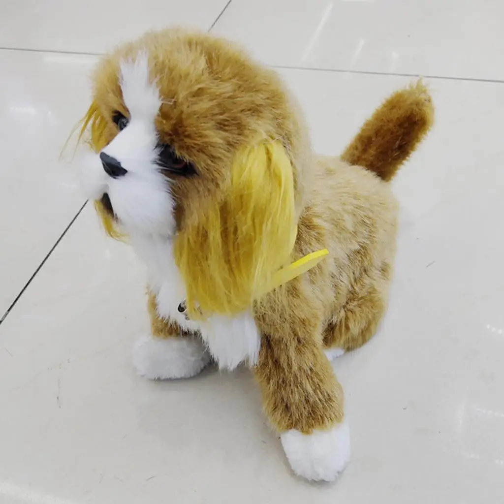 Funny Electronic Pet Dog Early Learning Plush Dog Toy for Birthday Gifts