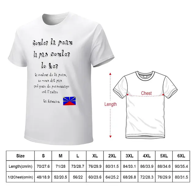 Reunion Island 974 Magnet T-shirt Promo Men's T Shirt Print Unique Vintage  Cool Premium Nerd Tees Tops European Size - AliExpress