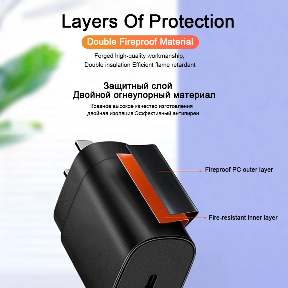 Adaptador De Corriente Cargador Super Rápido