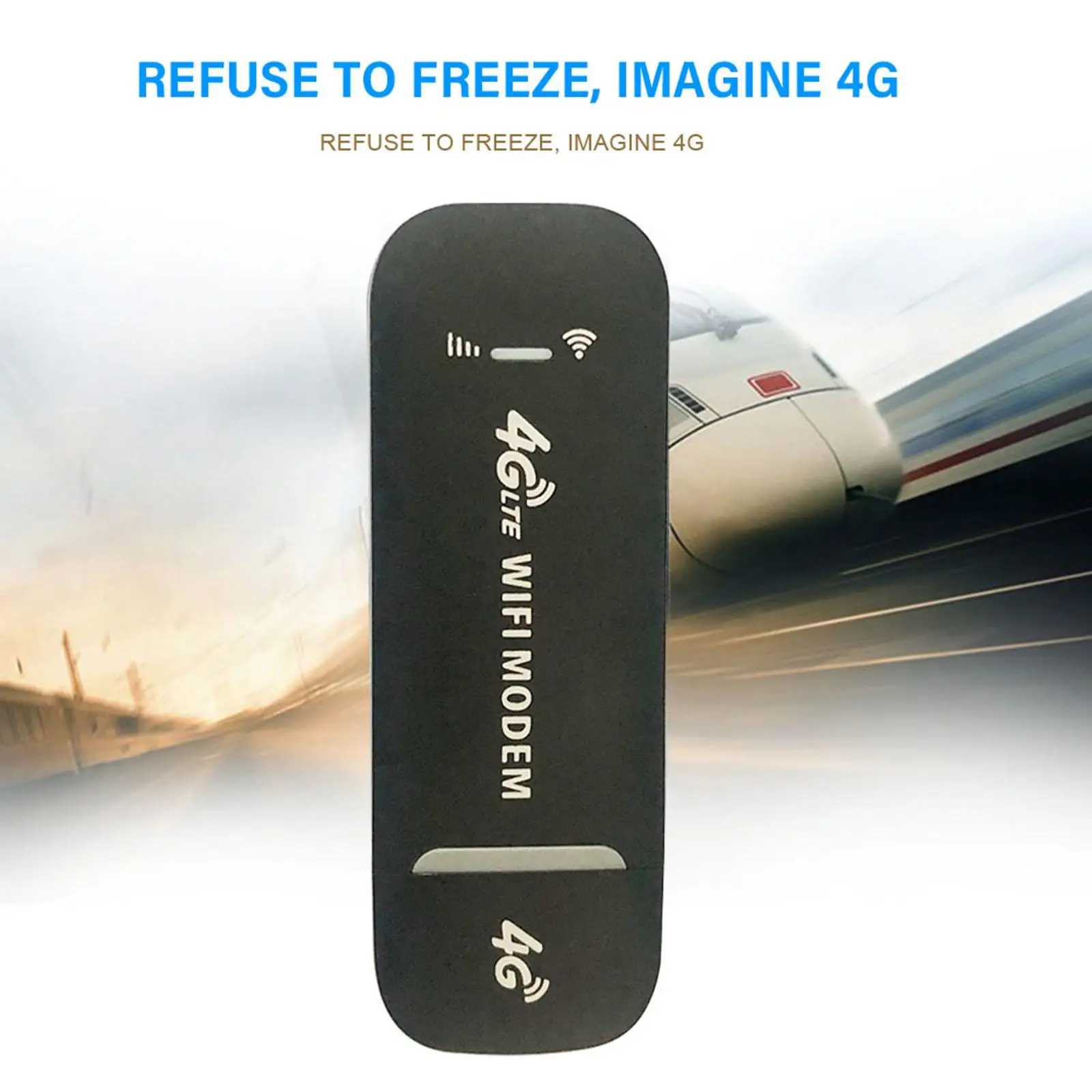 4G LTE USB Modem Dongle Mobile Broadband W/Sim Card Slot Hotspot for Desktop