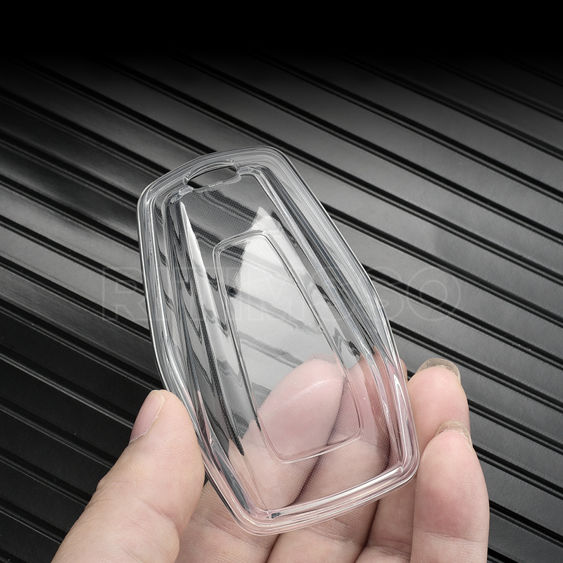 TPU Auto Fernbedienung Schlüssel Fall Abdeckung Halter Shell Für Geely Emgrand X7 EX7 Coolray 2019-2020 Auto Styling fob Zubehör – Detail 3
