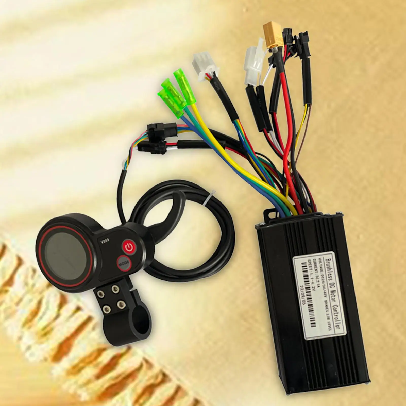 Speed Motor Controller Brushless Controller Easy to Install E bikes electric Scooters Controller for 500/750W Motor Controller