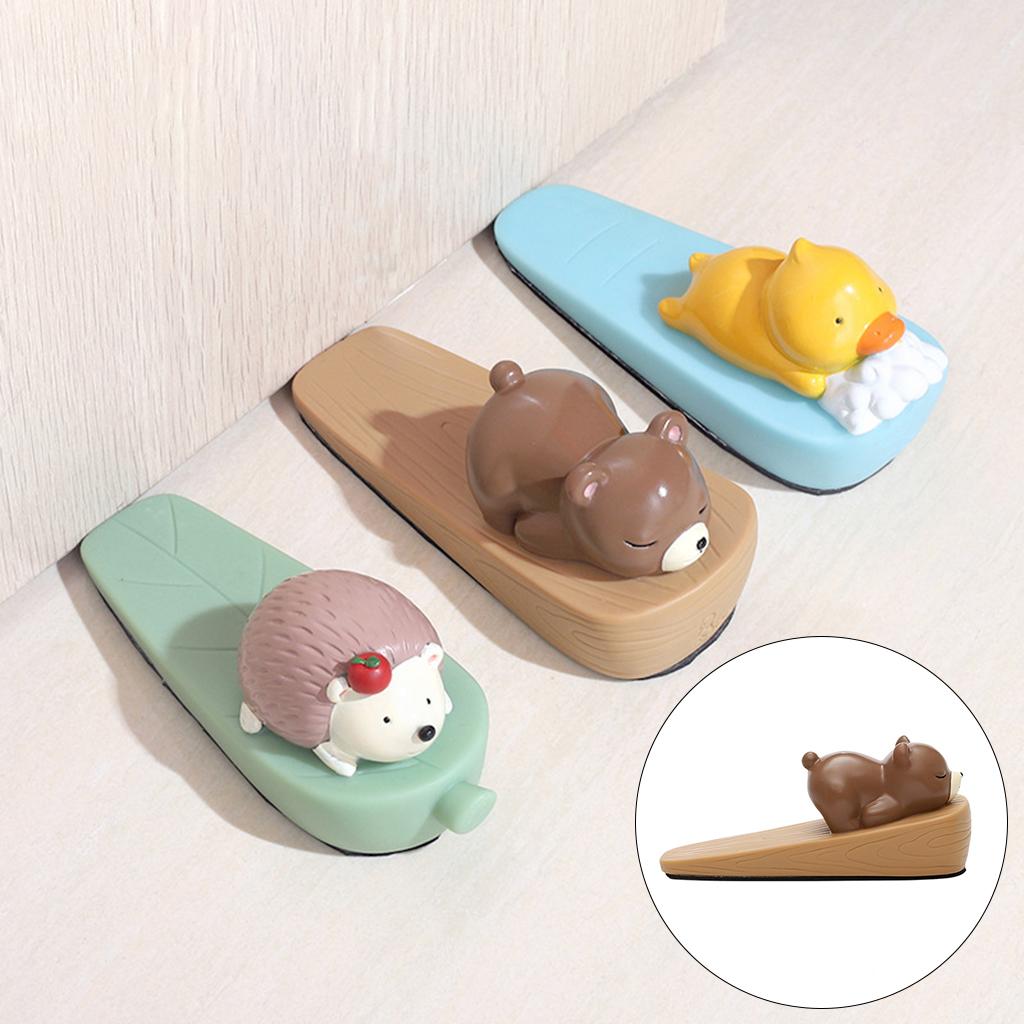 PVC Door Stopper Protection Finger Protectors Animal Shape Door Stop Wedge Door Holder Anti Slip for Baby Doors