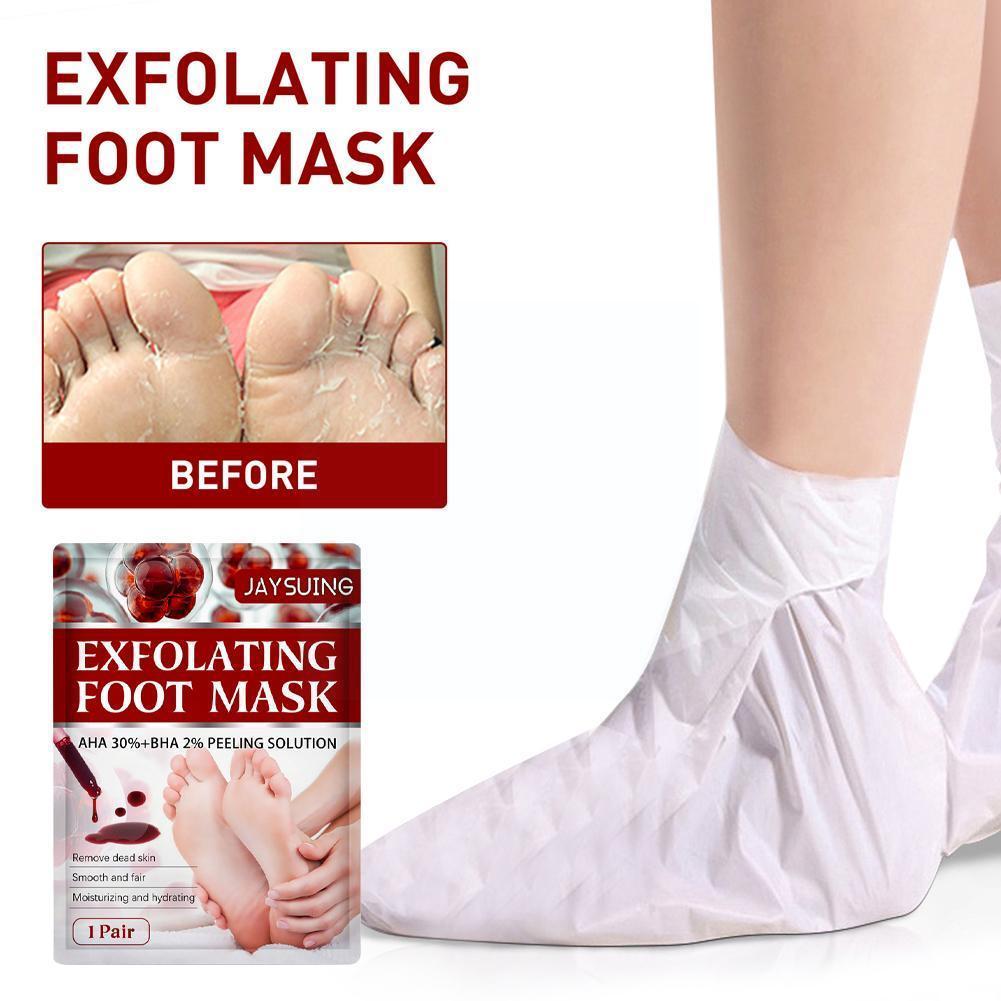 Best of 1Pair Exfoliating Foot Mask Film Exfoliation Scrub Calluses Skin Care Remove Anti-cracking Feet Dead Moisturizing Heel Tool Z9E3 Reviews & Tips