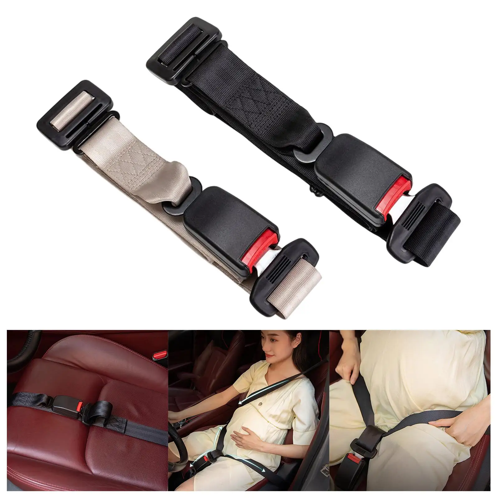 Pregnancy Seat Safety Belt Prevent Compression of Abdomen Protector Buffer Adjuster for Pregnancy Woman