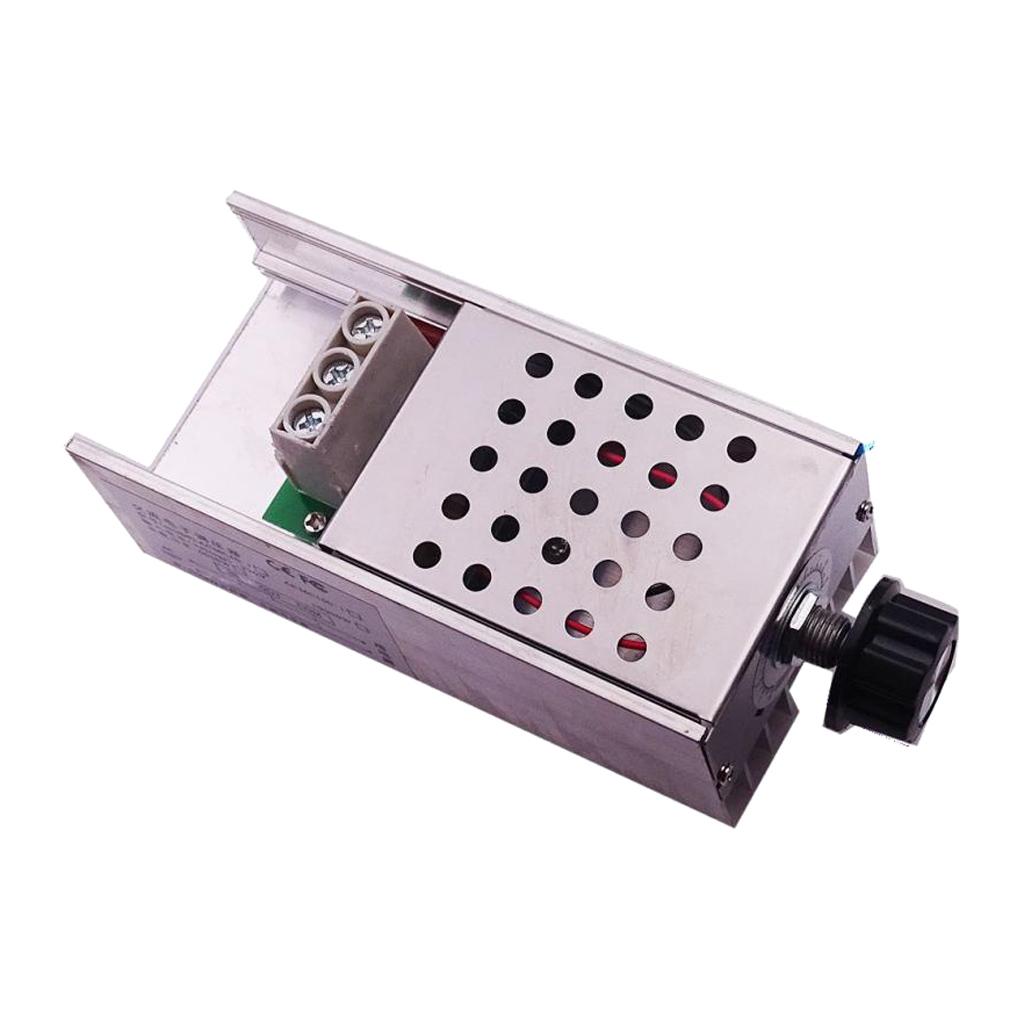 AC 220V 10000W SCR Electric Voltage Regulator Dimmer Temperature Motor Speed Controller