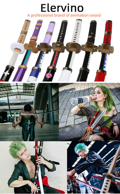 Zoro Enma Sword  One Piece Roronoa Zoro Enma Sword Yamato Black Anime  Katana Cosplays Replica - TrueKatana