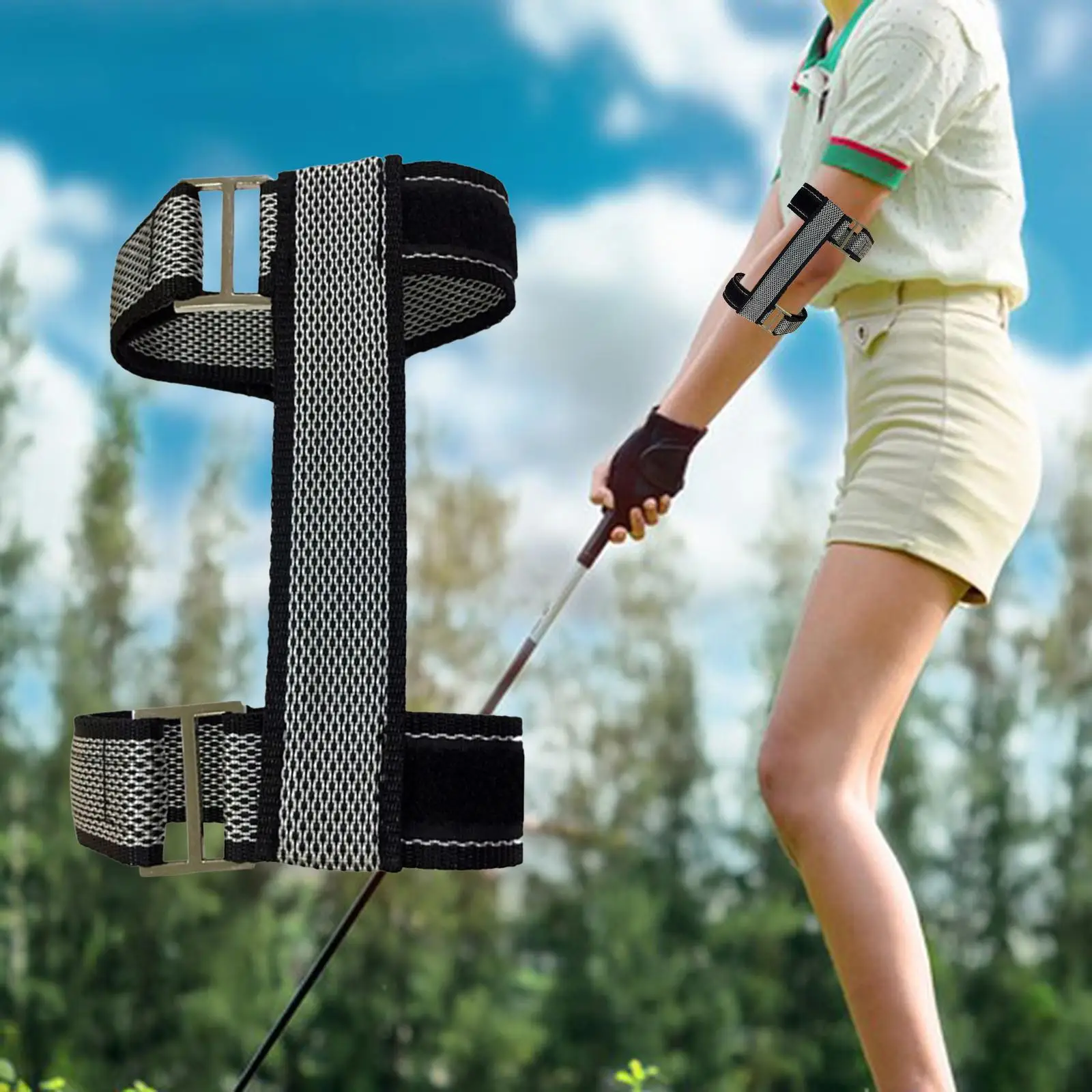 Golf Training Aid Supplies Equipment Practice Assist Auxiliary Golf Swing Trainer Golf Wrist Corrector Swing for Golf Training
