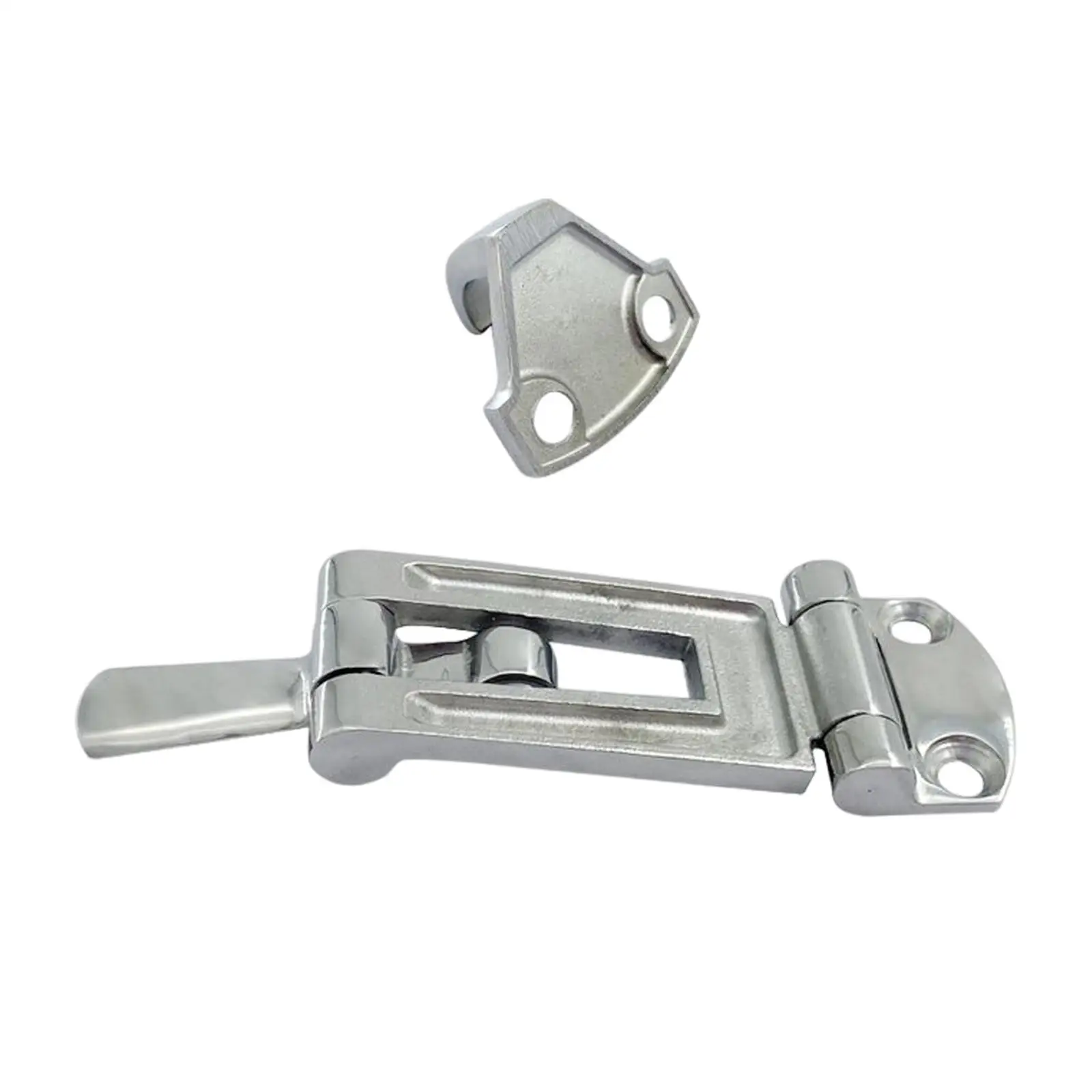 Locker Hatch Latch 316 Stainless Steel Anti Rattle Latch Fastener Clamp Bag Buckle Lockable Durable Professional Fit for Marine