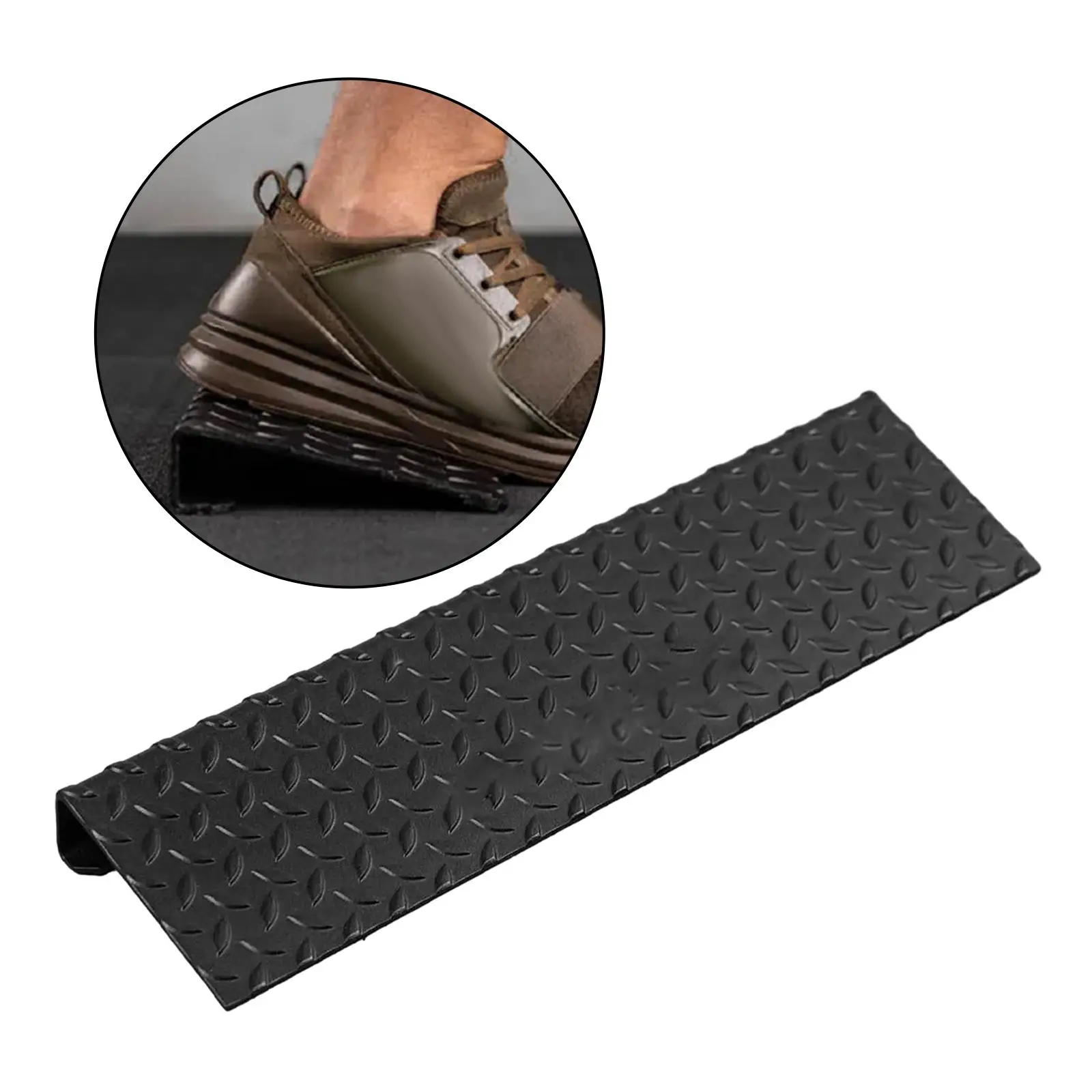 Slant Board Calf Stretcher Professional Gym Fitness Leg Stretch Metal Ankle Foot Squats Squat Wedge Ankle and Foot Incline Board