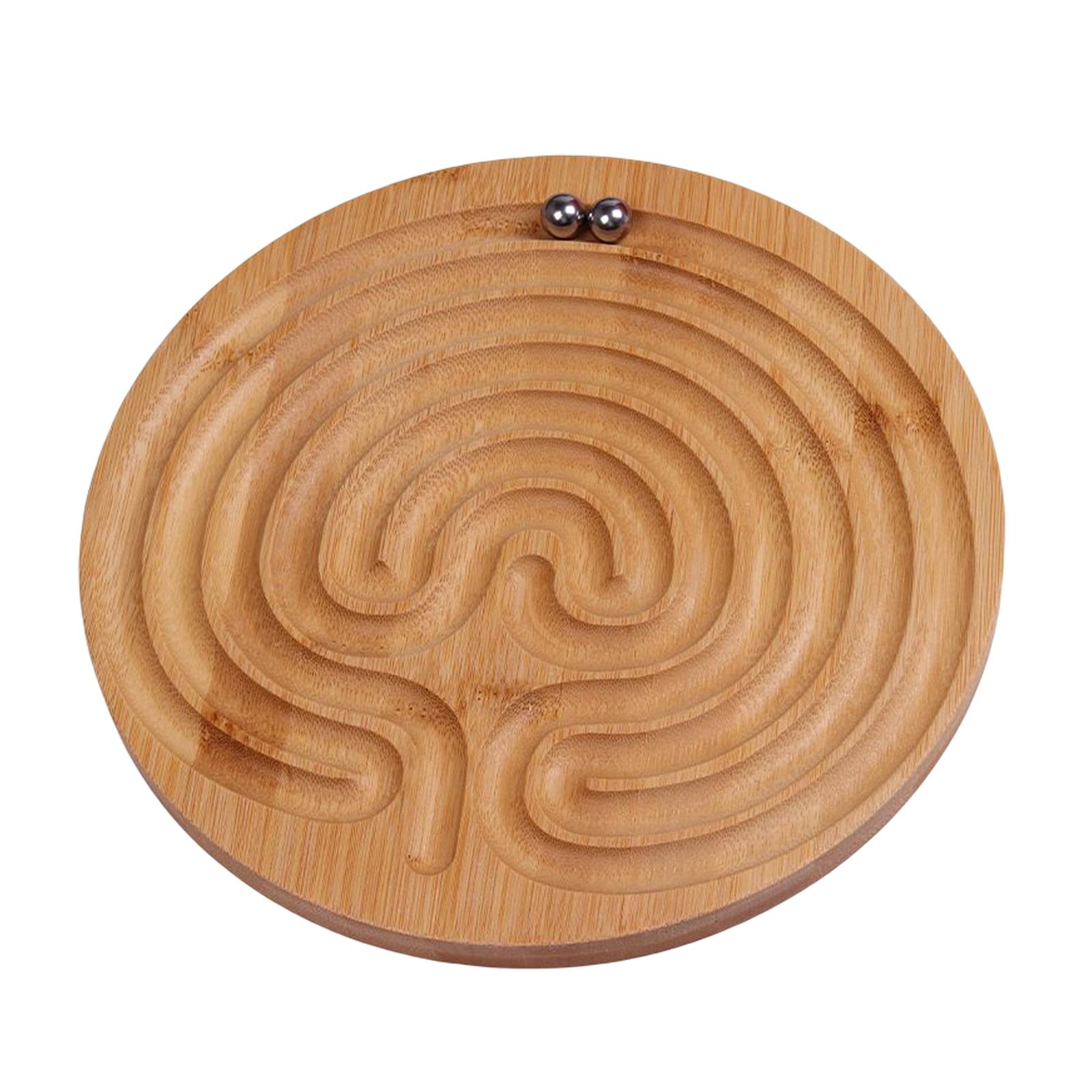 Portable Labyrinth Game Maze Board Game Ball Maze Game for Toddler Preschool