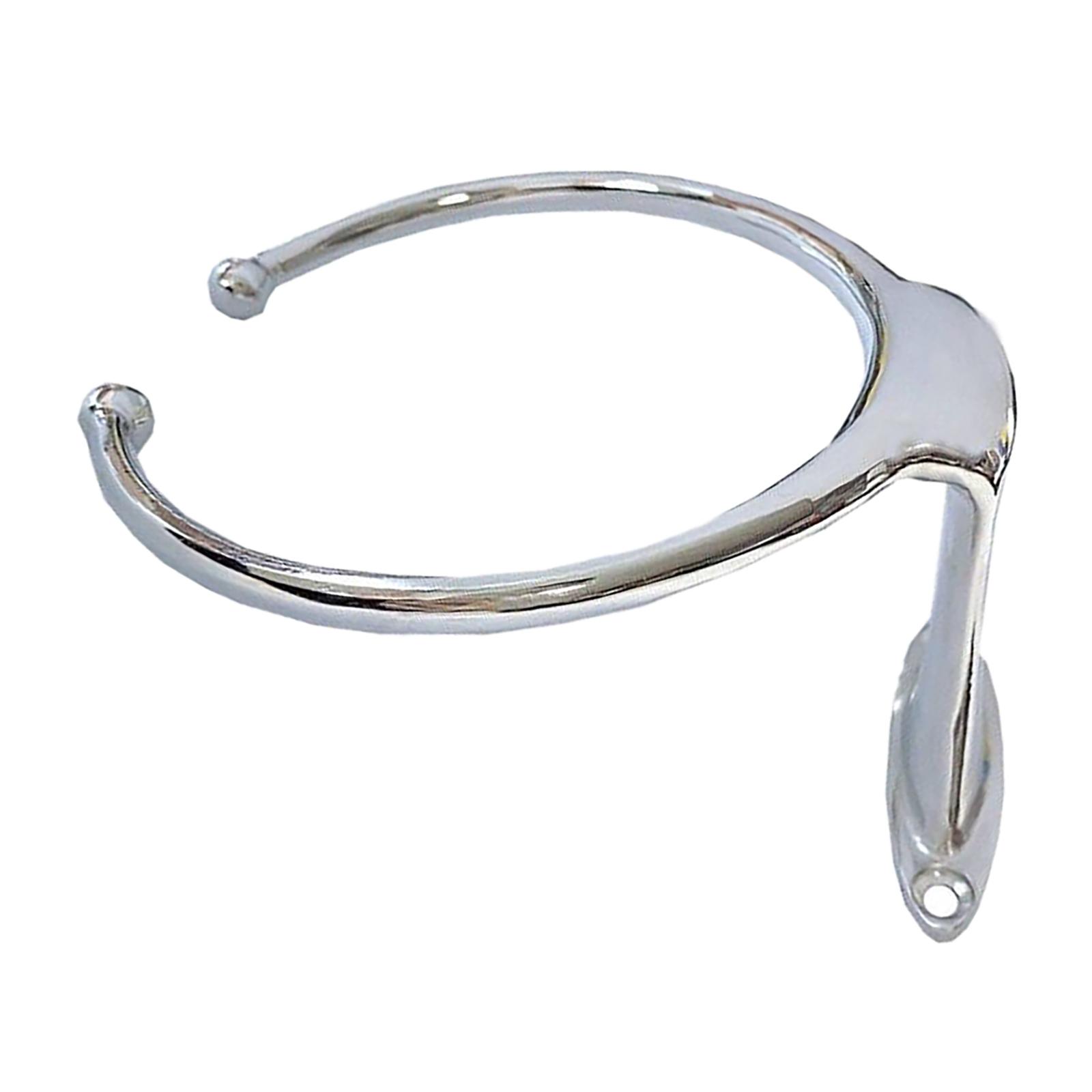 Drink Bottle Cup Holder Mugs Glasses Cans Cups Stand Ring Stainless Steel Mount Rack Fit for Ship Boat Truck RV Marine