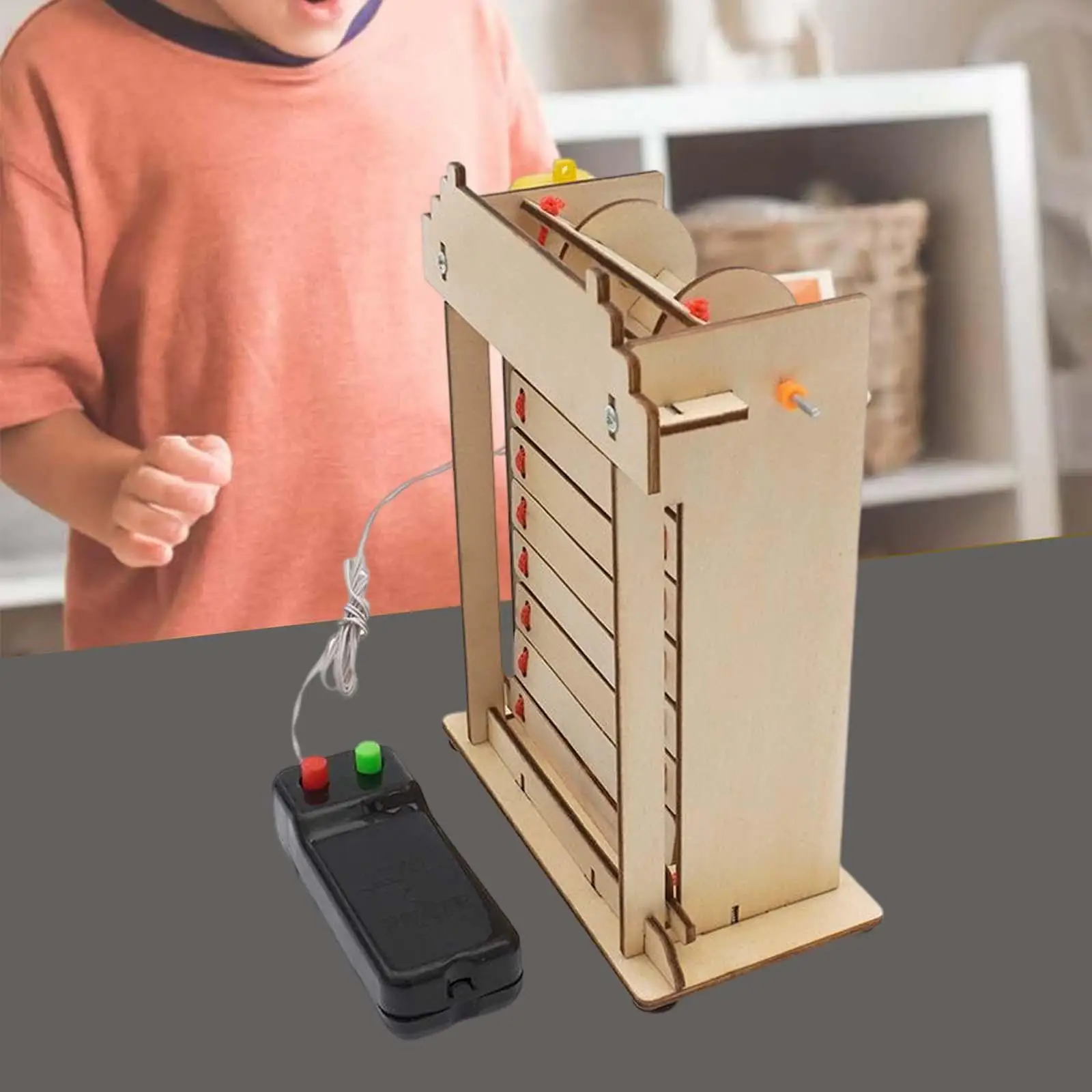 DIY Wooden Electric Gate, Science Experiment Model, Physics Educational Toy, Science Experiment