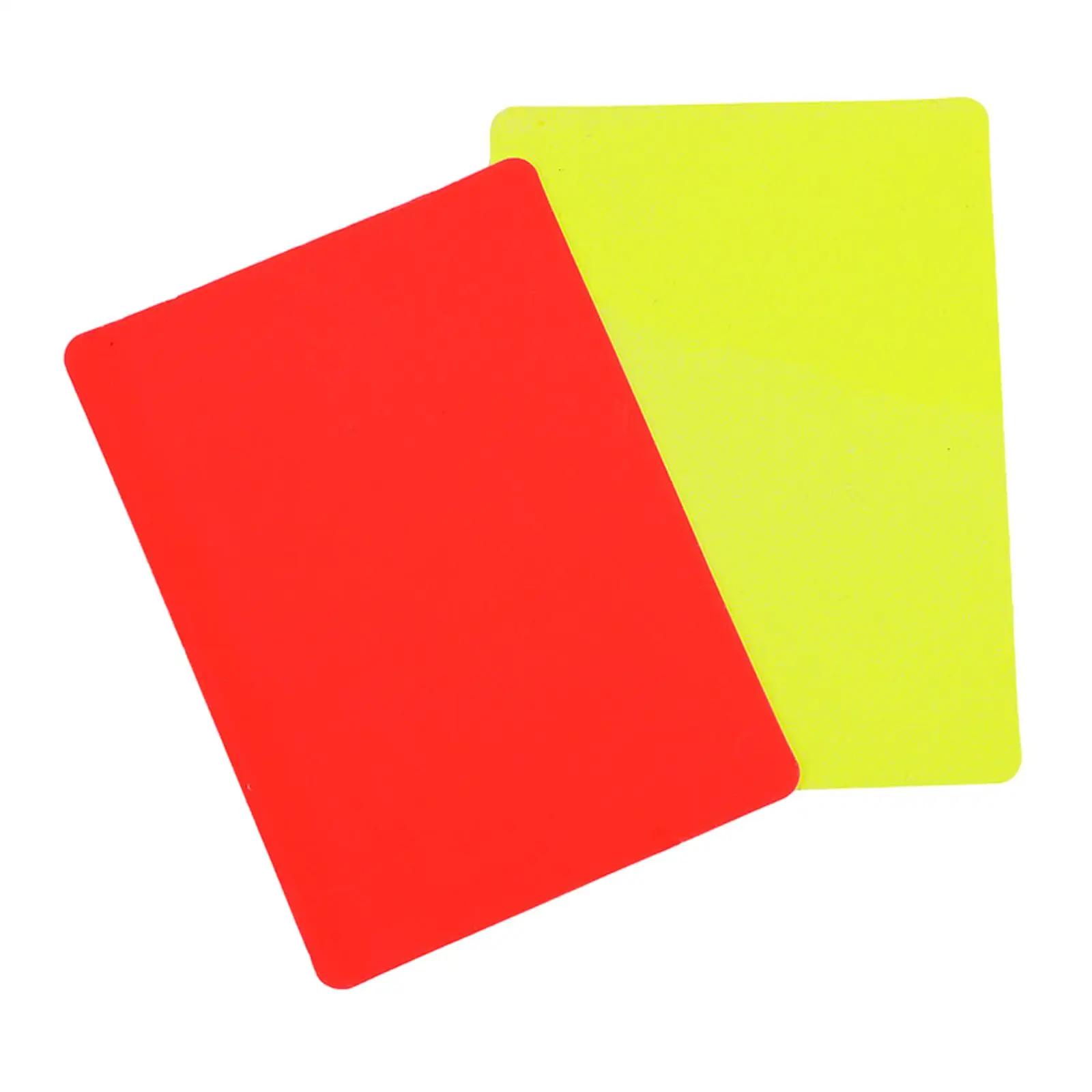 2Pcs Referee Penalty Cards Referee Accessory Case Judge Cards Warning Referee Card Set for Basketball Youth Gift Adult Sports