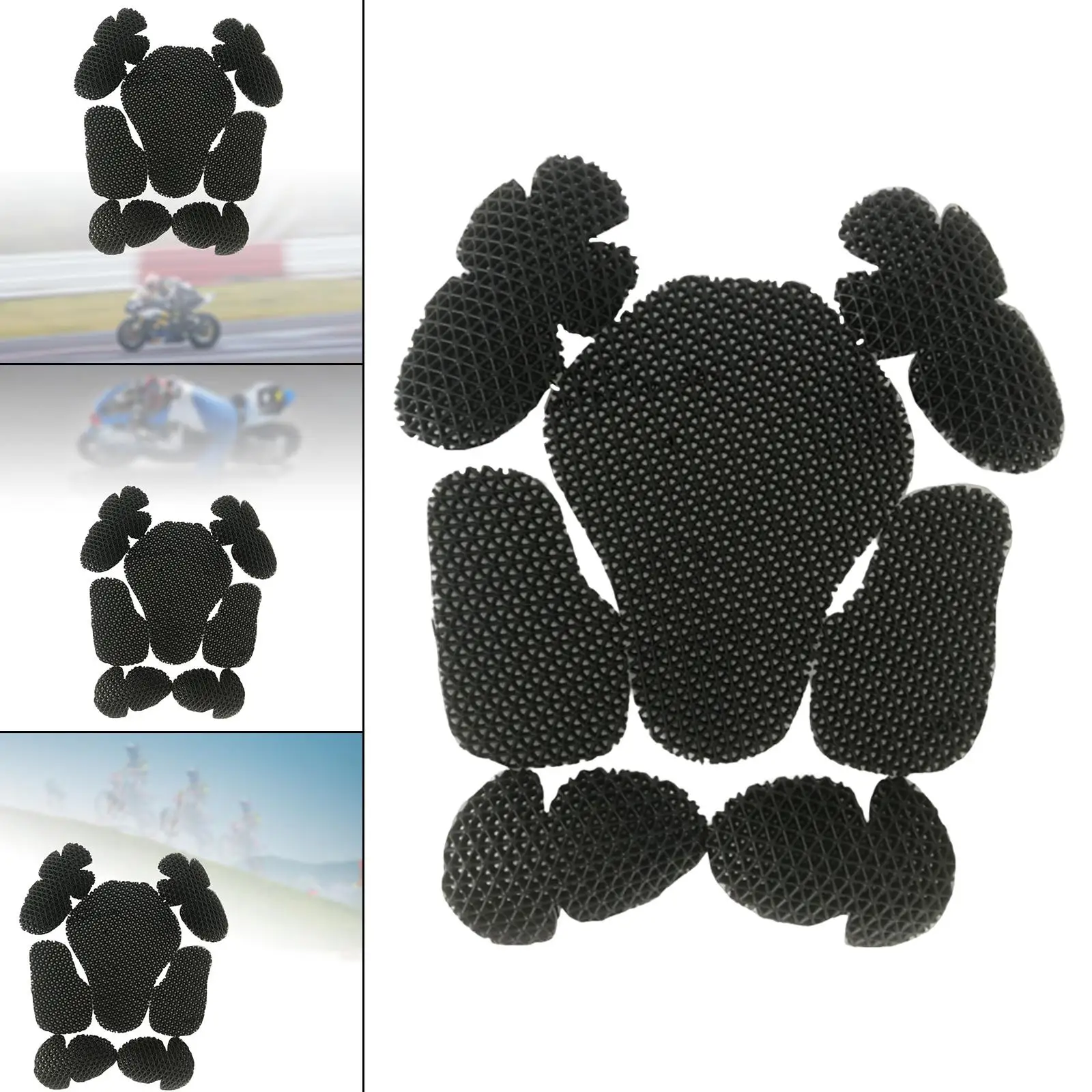 5 Pieces Protector Pads Knee Accessories Protection  Motocross Unisex