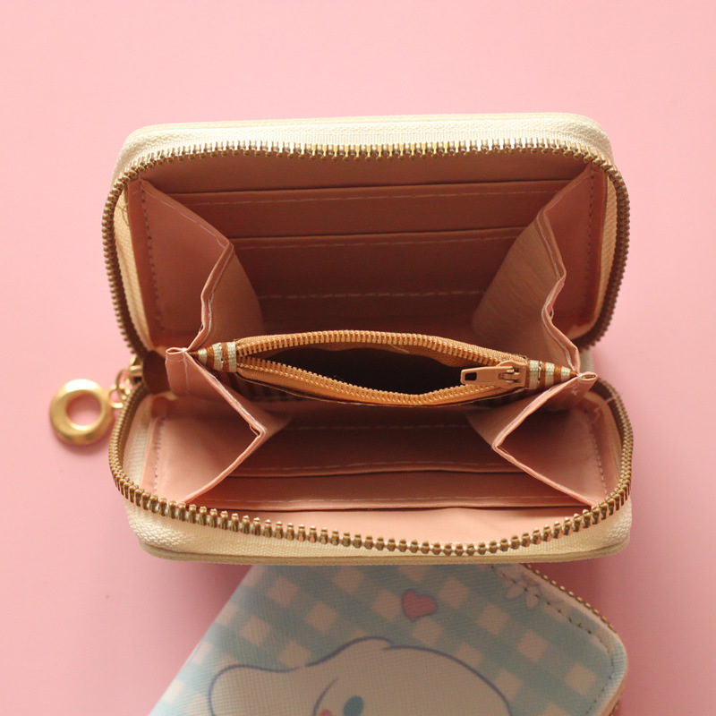 Heißer Verkauf Doraemon Kurze Tasche Anime Druck Nette Brieftasche Cartoon Karte Halter Mini Zipper Geldbörse Kawaii Geldbörsen Schlüsselanhänger Fall – Detail 6