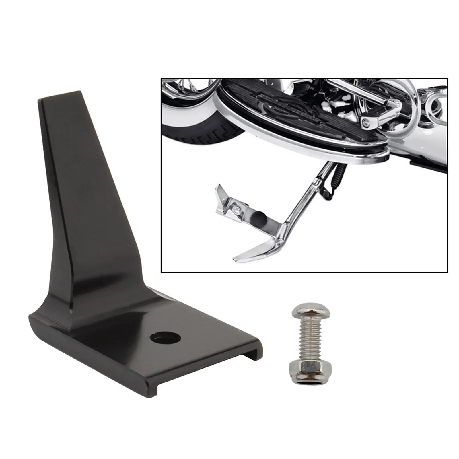 Kickstand Side Stand Extension Kit for     Deluxe EFI TNI 2007 - 2017  SlimS S 2016- 2017
