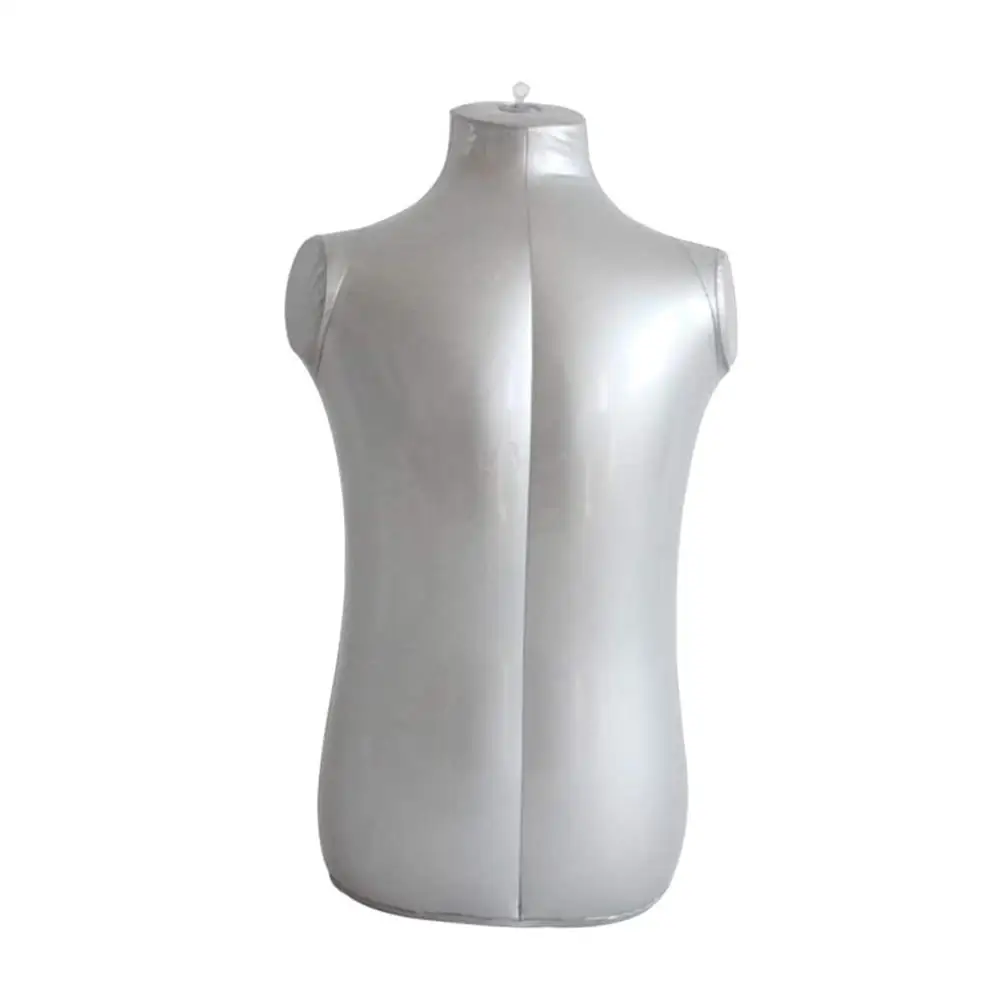 28.35`` Inflatable Male Mannequin Bust Top Store Display Dummy Models Holder
