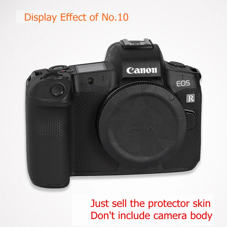 EOS R Camera Sticker Coat Wrap Protective Film Body Protector Skin For Canon EOSR stand light