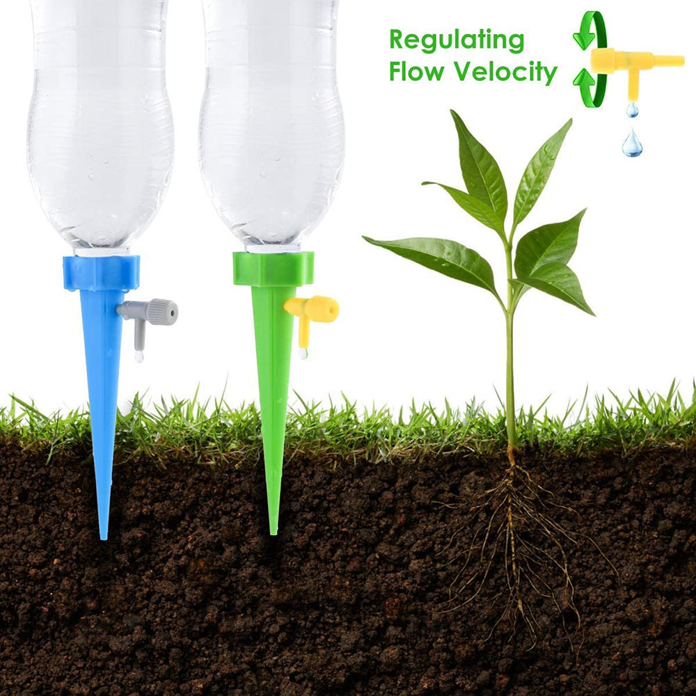 3 Globes D'arrosage Automatique 500 Ml - Pour Plantes D'intérieur, En Plastique Transparent, Arrosage Lent Sur 7 Jours - 7