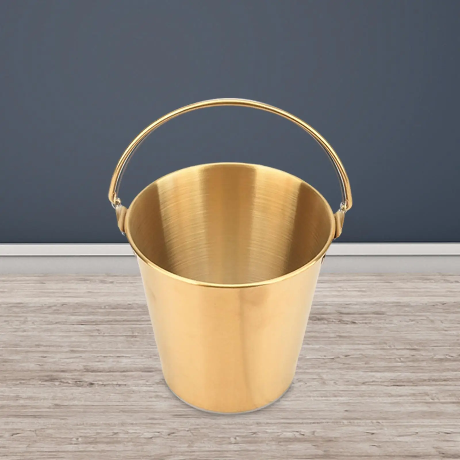 Large Capacity Stainless Steel Bucket Household Barrel with Handle