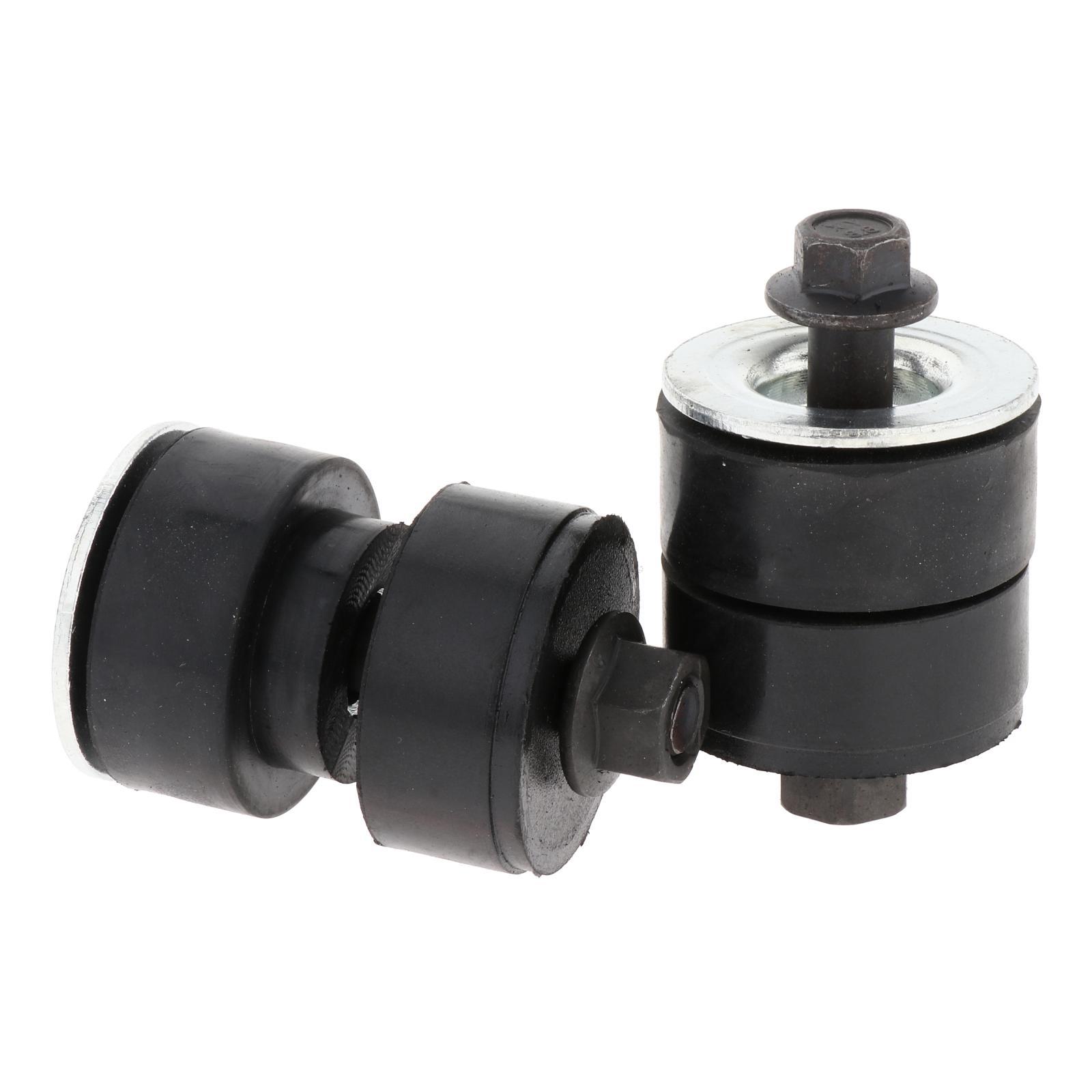 Rubber Radiator Core Mount Bushings Bolts Black Parts Universal 1967-1989 Replacement Accessories Support Body
