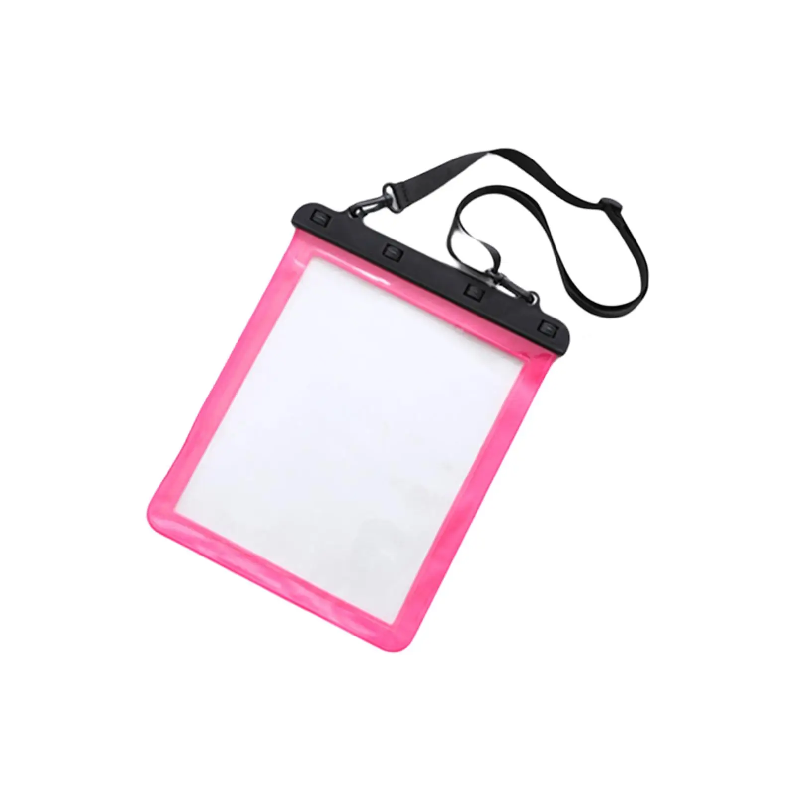 Clear Waterproof Bag Novelty with Detachable Shoulder Strap Sunglasses Storage Pouch for Snorkeling Water Sports Boating