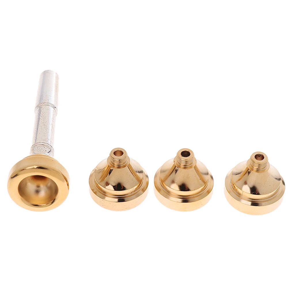 C 5C 7C 1 1/2C Trumpet Mouthpiece Convertible Set Brass Parts