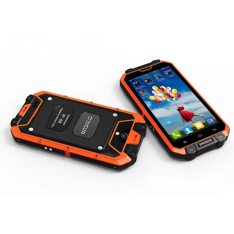 cell phone good for gaming and camera ShuGuo G2 4G LTE NFC Rugged IP68 Smartphone 5'' 2GB RAM 16GB ROM Quad Core Android 3100mAh 13MP Waterproof Cheap Moblie Phones android cell phone