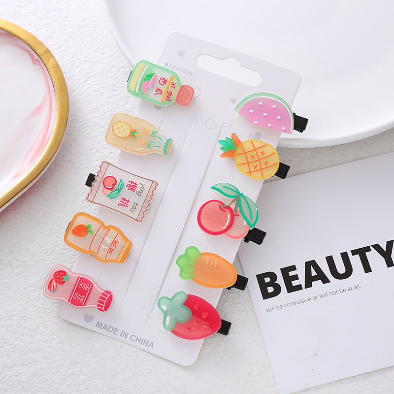 50/100 Stück/Set Bunte Kinder-Haarspangen Set Großpackung Multi-Style Ausgehöhlte Stern-Schnappspangen Rutschfeste Baby Mädchen Jungen Haaraccessoires – Detail 9