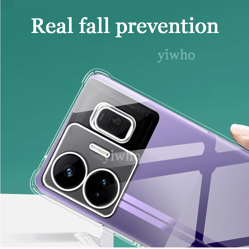 Für OPPO Realme GT Neo 5 240w Fall Klar Silikon Weiche TPU Telefon Abdeckung GT3 GT2 Gt 3 2t 5 5g Explorer Master Neo5 Transparent – Detail 4
