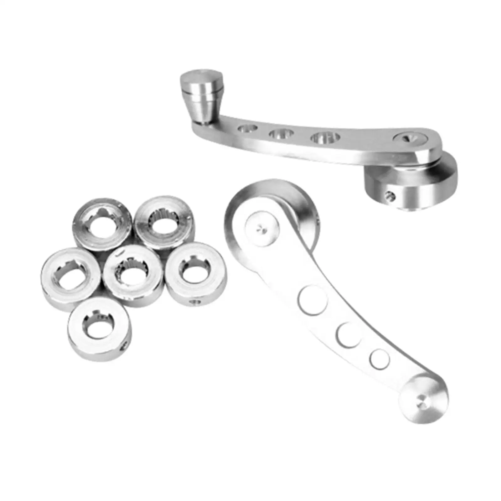 Universal Aluminum Vehicle Billet Window Regulator Crank Handle Set