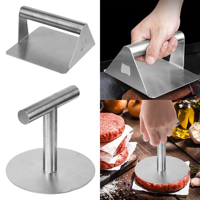 Comales Para Tortillas Cooking Weight Press Bacon Griddle Squeezer Steak  Hamburger Stainless Steel - AliExpress