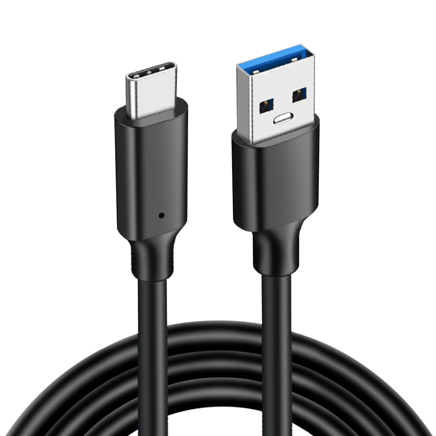 Nephy - Cable USB 3,2 de 10gbps tipo A C 3,1/3,2 Gen2, Cable de transferencia de datos, 3A, 60W, QC 3,0, carga rápida de 5m