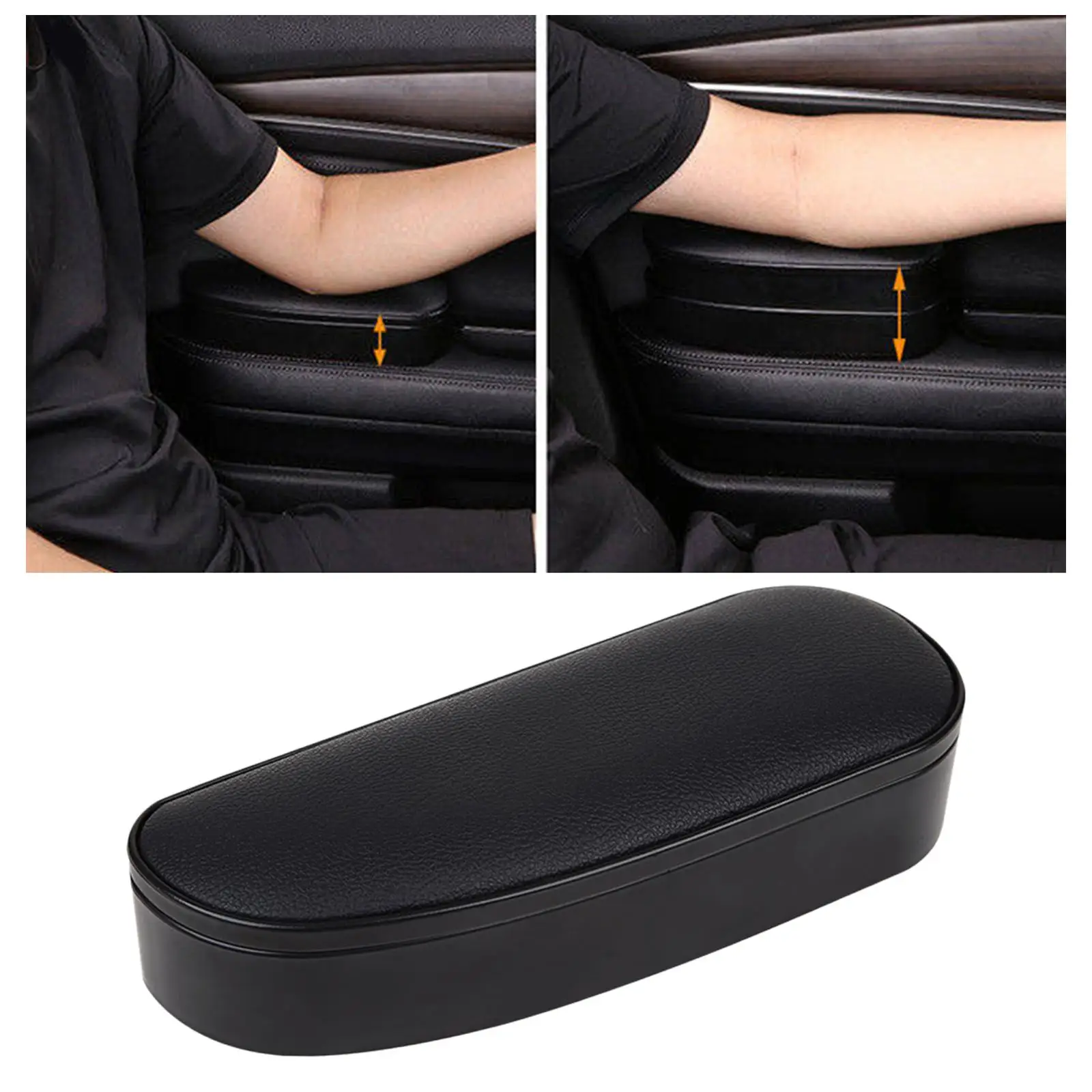 Car Armrest Elbow Support Box Arm Heightening Pad Multifunctional for Travel