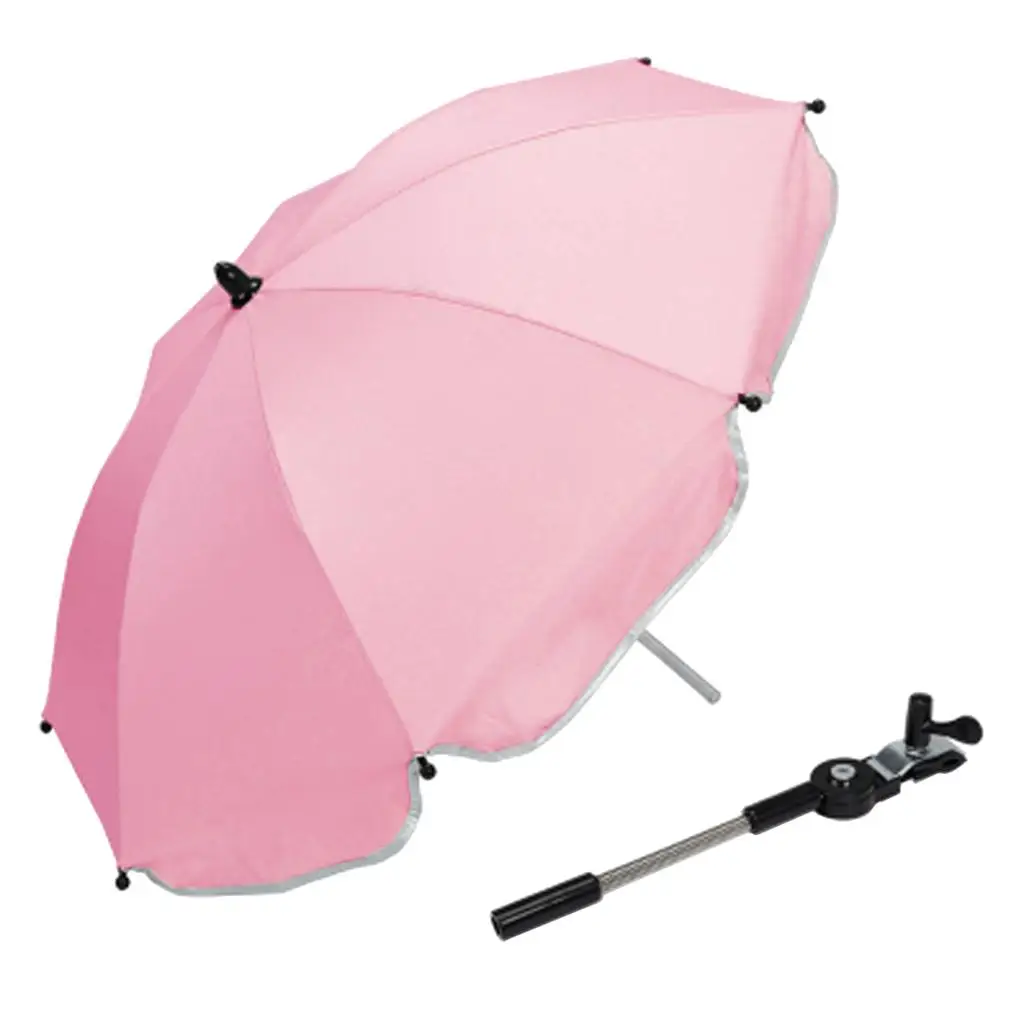 Baby Pram Pushchair  Resistant Umbrella Canopy Shade Clip
