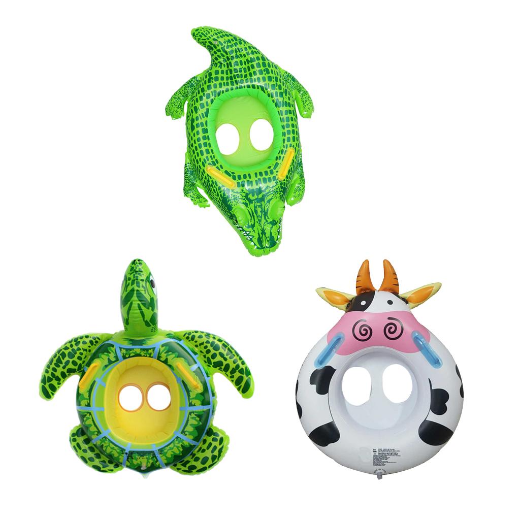 Inflatable Swimming Ring Pool Float Kid Waist Float Ring Cute Toy for Baby Children Turtle Circle wimming Swim Ring Pool