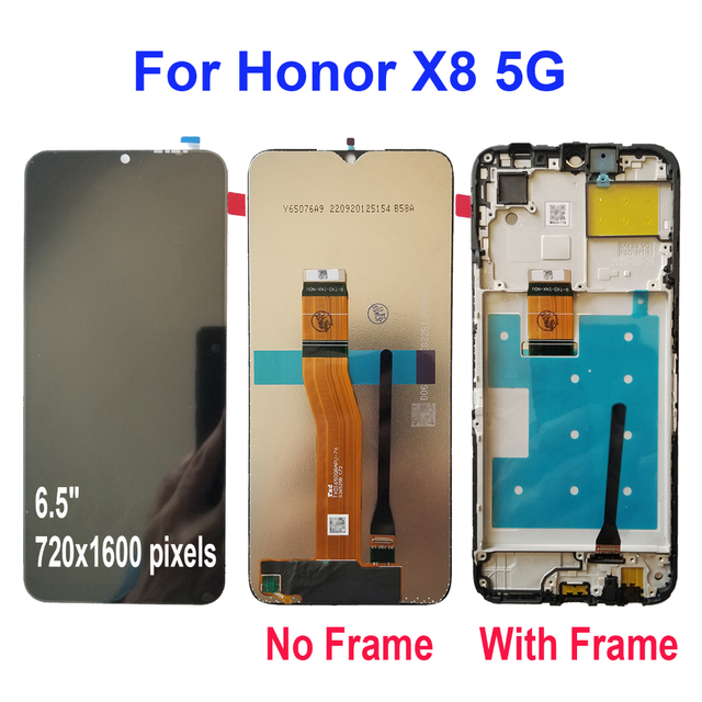 Schermo Honor X6 4G / X8 5G - LCD TFT Sostituzione, Con Kit Riparazione
