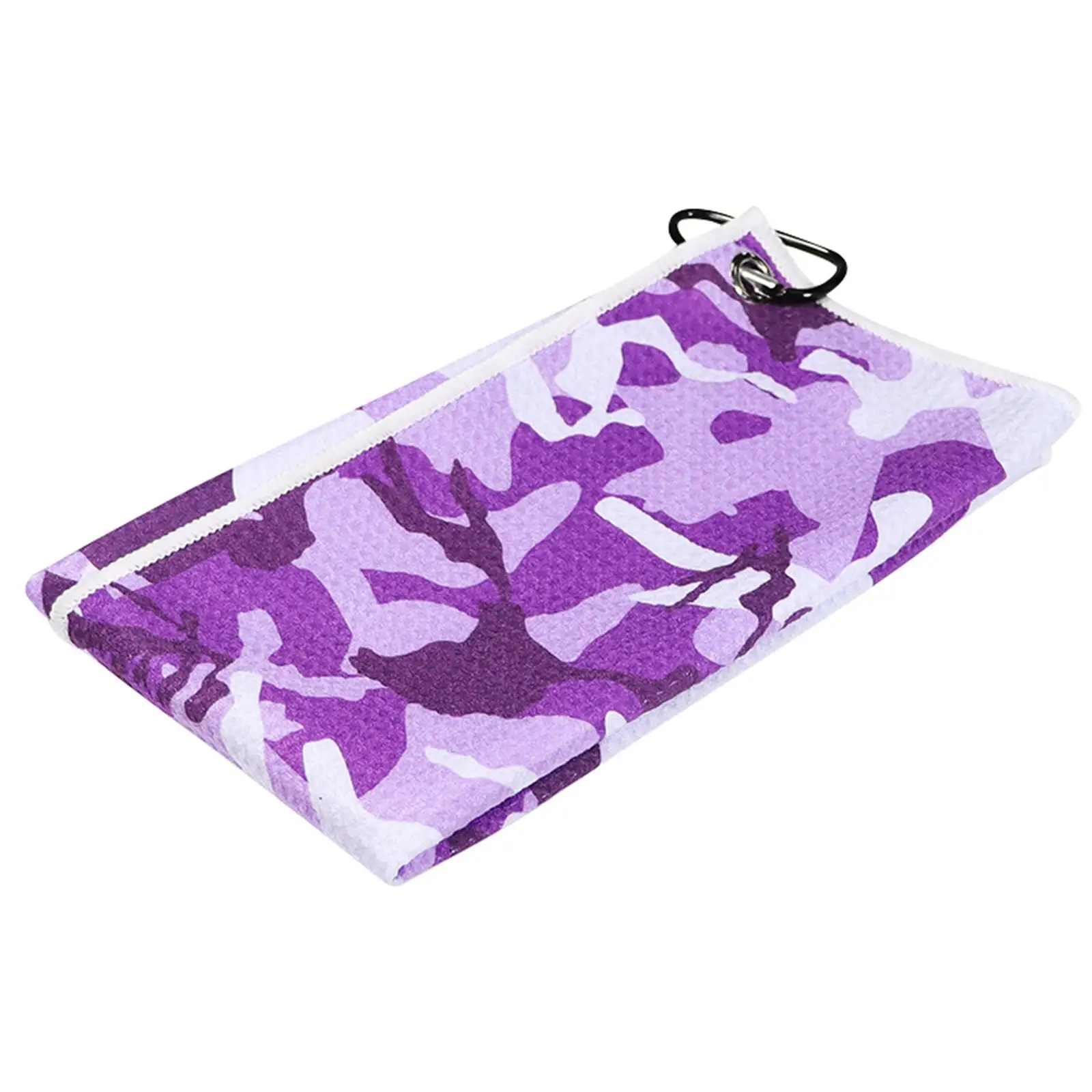 Camo Golf Towel for Golf Bag with Clip Waffle Pattern Cleaning Towels Super