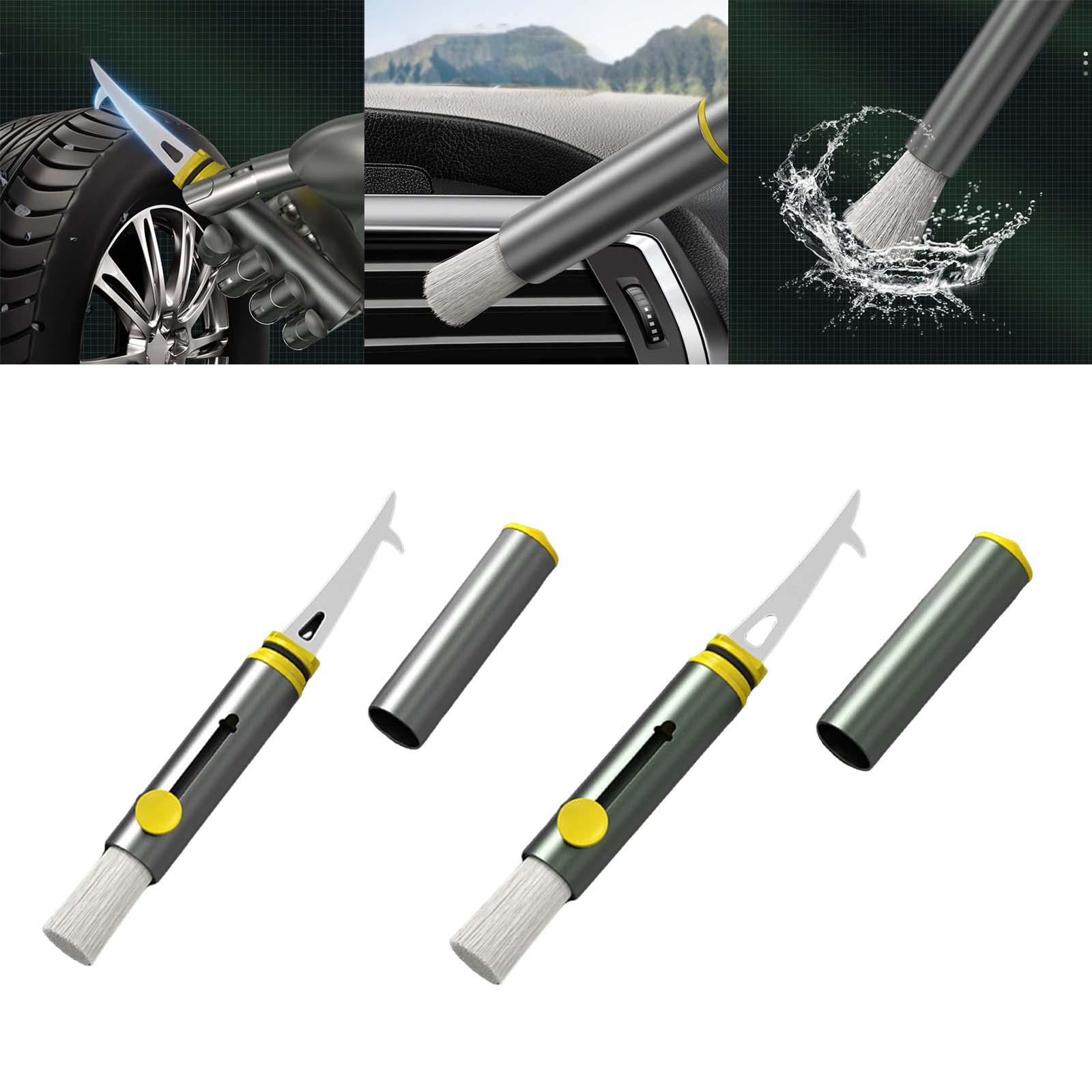 Car Detailing Cleaning Brush Vehicle Air Conditioner Supplies for Gaps