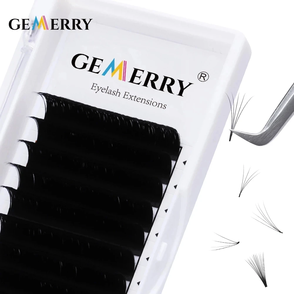 Best of Easy Fan Lashes False Eyelash Extensions Supplies Faux Mink Eyelashes Fanning Cils Auto Blooming Natural Russian Volume Lash Reviews & Tips