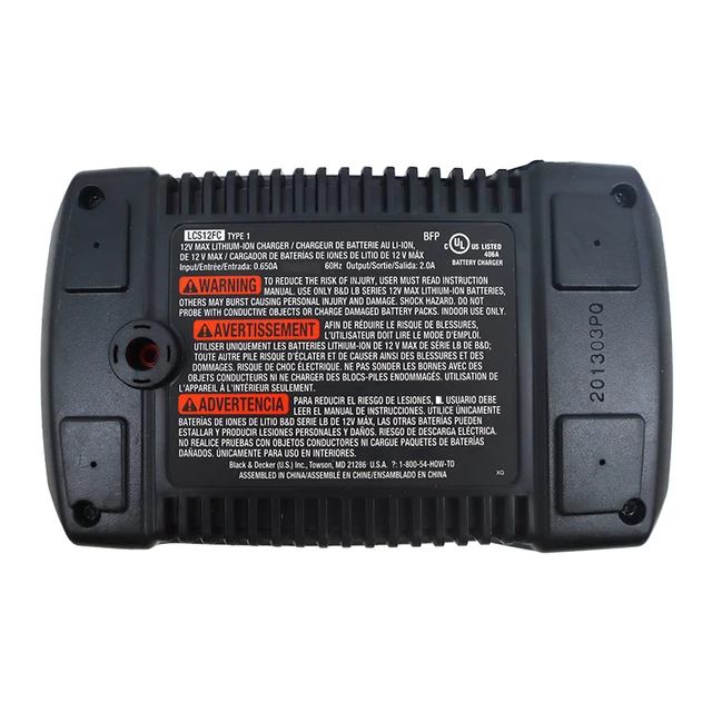 dawupine Used and Reconditioned Li-ion Battery Charger For Black Decker  10.8V 12V LB12 LB1310 Serise Electric Drill Screwdriver - AliExpress