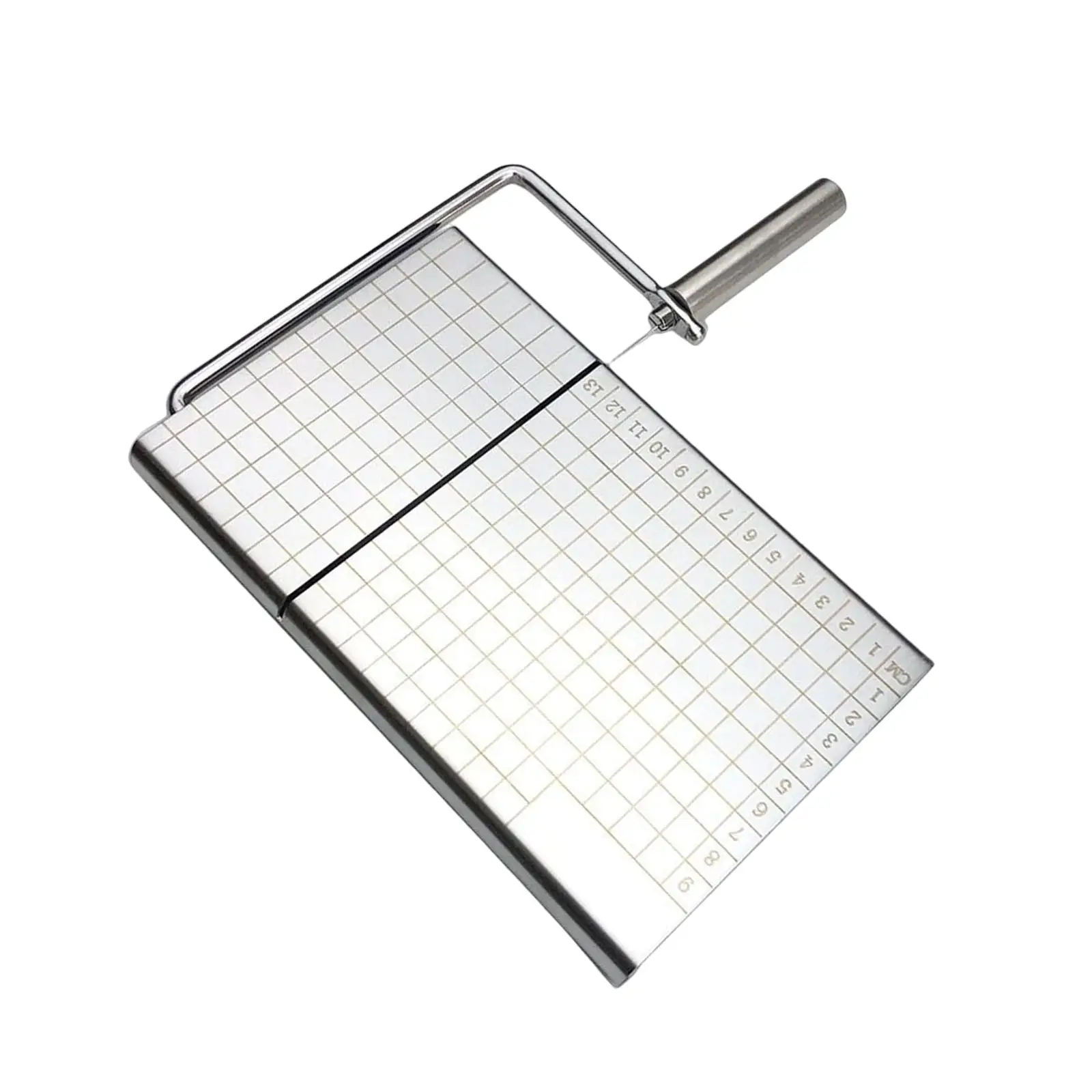 Cheese Slicer Board Precision Graduation Cheese Slicer Cutting Board Stainless Steel Butter Cutter for cheese