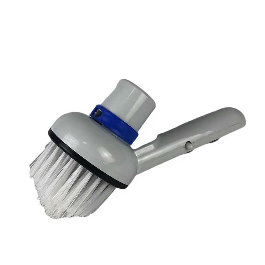 Vacuum Brush Head Suction Nylon Brushes for Swimming Pools Pond Spa Walls Floors Cleaning Scrubber Brush Cleaner