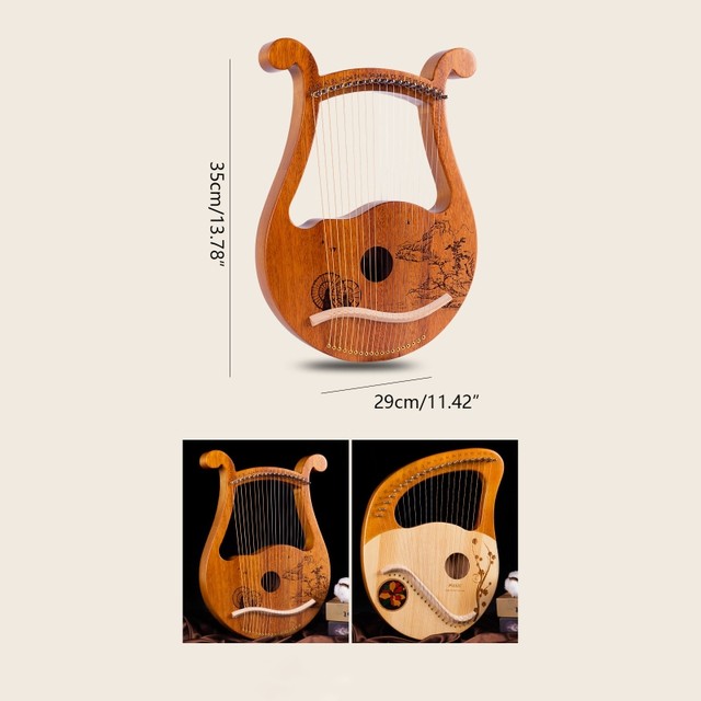 19 string store lyre