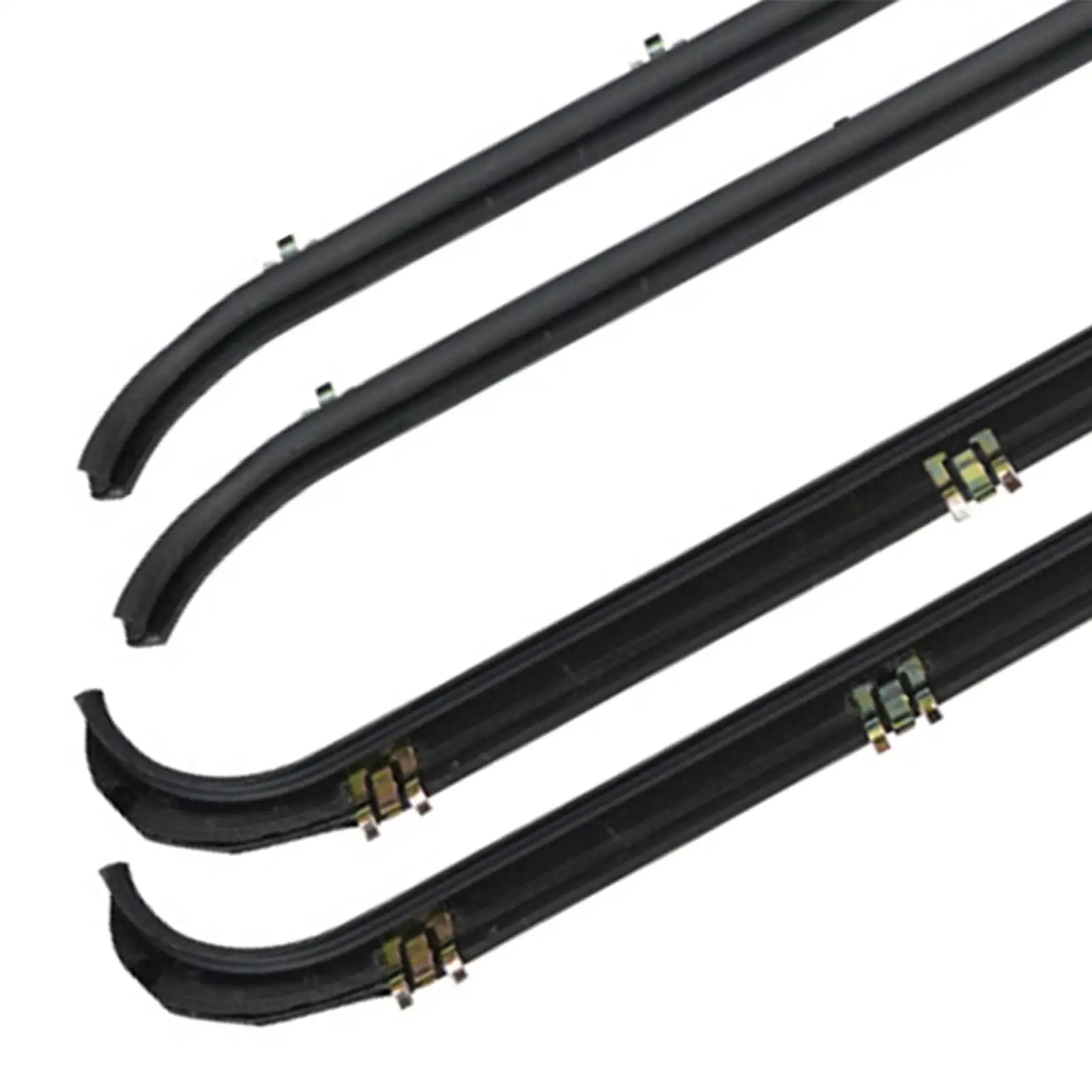 4x Weatherstrip Window Seal Fo1390147 Easy to Install Door Window Weatherstrip Replacements for Ford Bronco 1987 - 1997