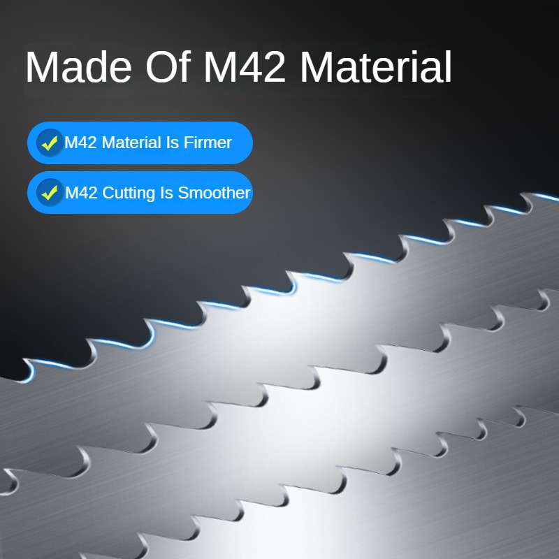 (Anpassbar) Mehrzweck-Bimetall-Bands äge blatt m42 zum Metalls ch neiden-2240mm * 13mm * 0,6mm-Packung mit 3 stücke – Detail 1