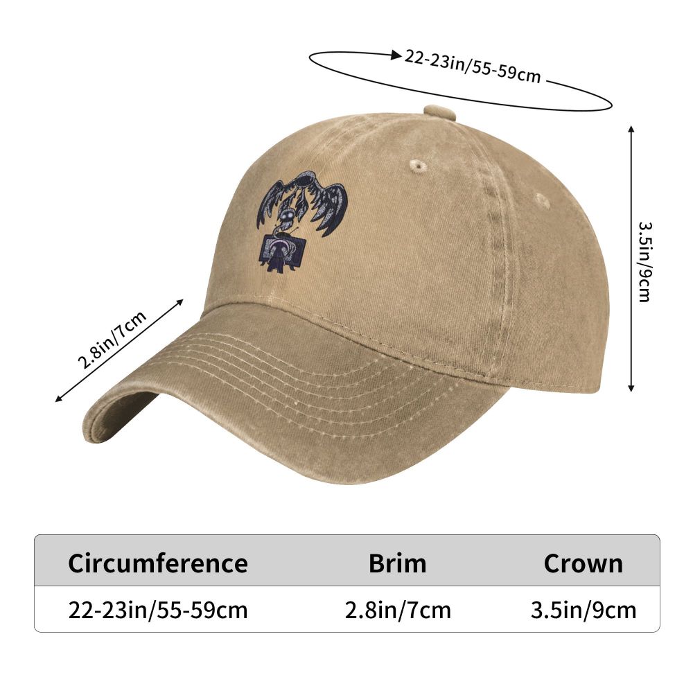 Gewaschene Herren-Baseballkappe „The Binding Of Isaac Rebirth Wrath Of The Lamb Game Dogma Trucker Snapback Caps Dad Hat Golf Hats“. – Detail 5